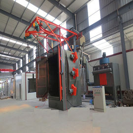Hanger Double Automatic Blasting Machine For Lpg Gas Cylinder Compact Structure