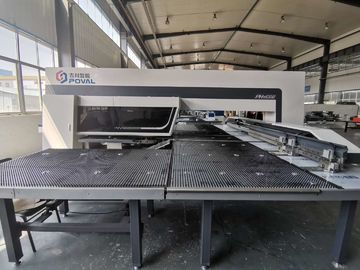 Servo Motor CNC Turret Punching Machine For Sheet Metal Plate Hole Punch