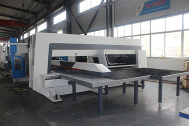 Servo Motor CNC Turret Punching Machine For Sheet Metal Plate Hole Punch