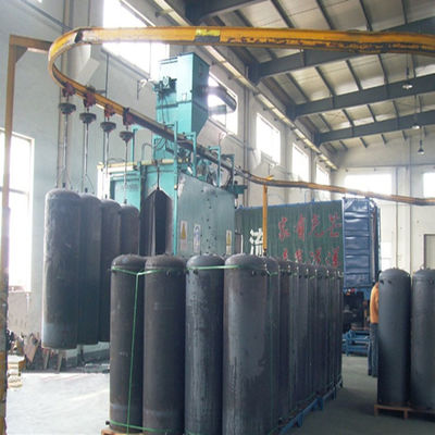 Hanging Chain Shot Blasting Machine For Lpg Cleaning