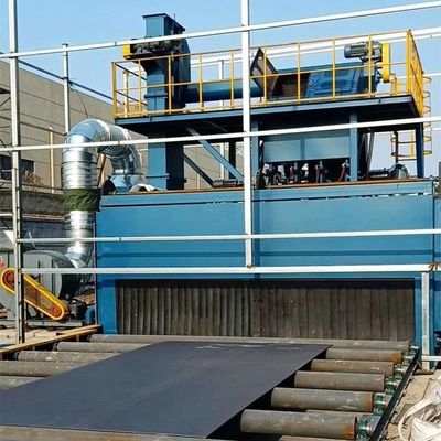 ODM Q6922 Sandblasting Shot Blasting Machine Roller Conveyor Abrator For H Beam