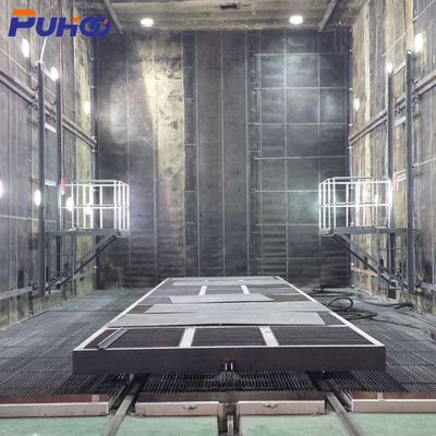 Shot Blast Booth Automatic Sand Collection Blasting Room Sandblasting Machine