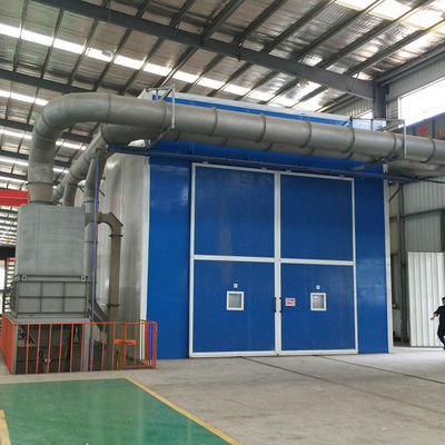 Shot Blast Booth Automatic Sand Collection Blasting Room Sandblasting Machine